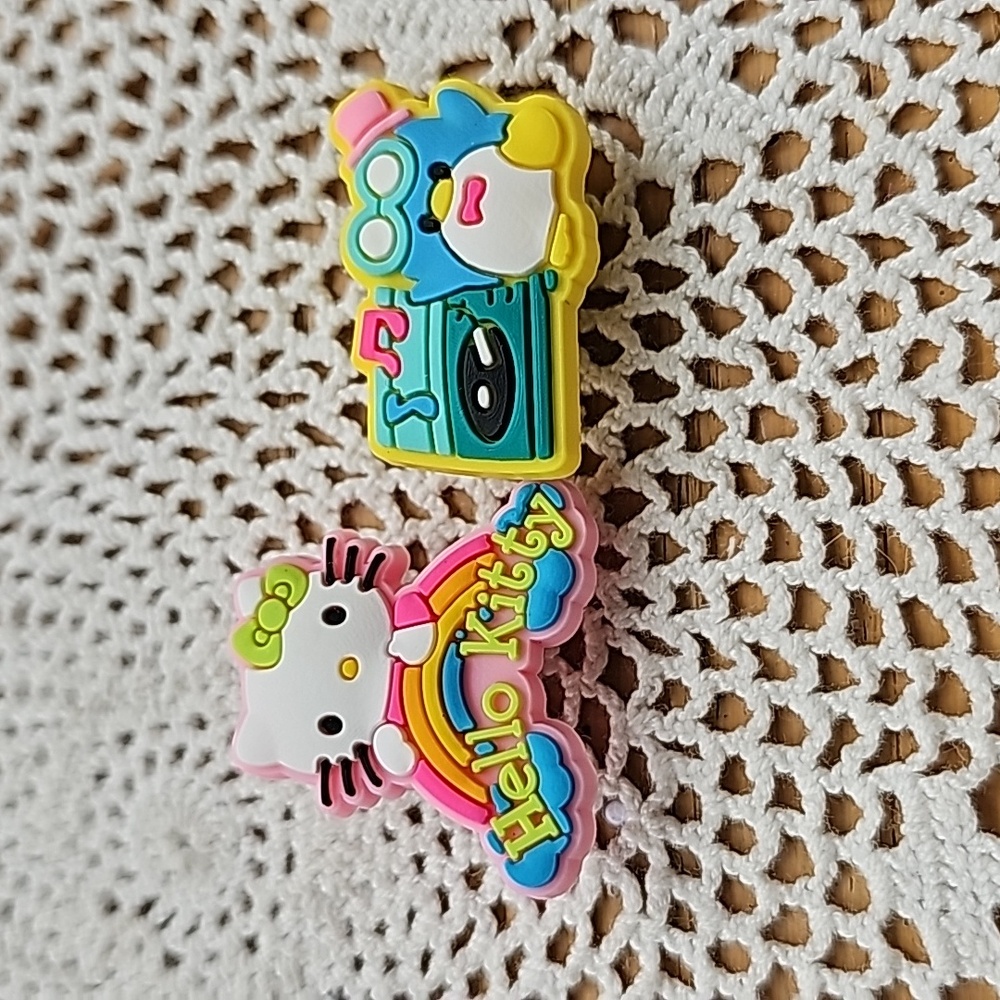 Sanrio Characters crock charms set of 2 New